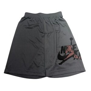 Kids Jordan Shorts Gray Athletic Gym Basketball Track Size L